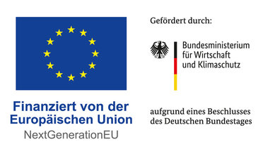 © EU / BMWK Finanziert von der Europäischen Union (Next Generation EU), gefördert durch: Bundesministerium für Wirtschaft und Klimaschutz