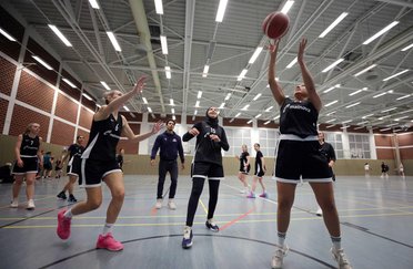 Damen-Mannschaft der FTG Frankfurt 