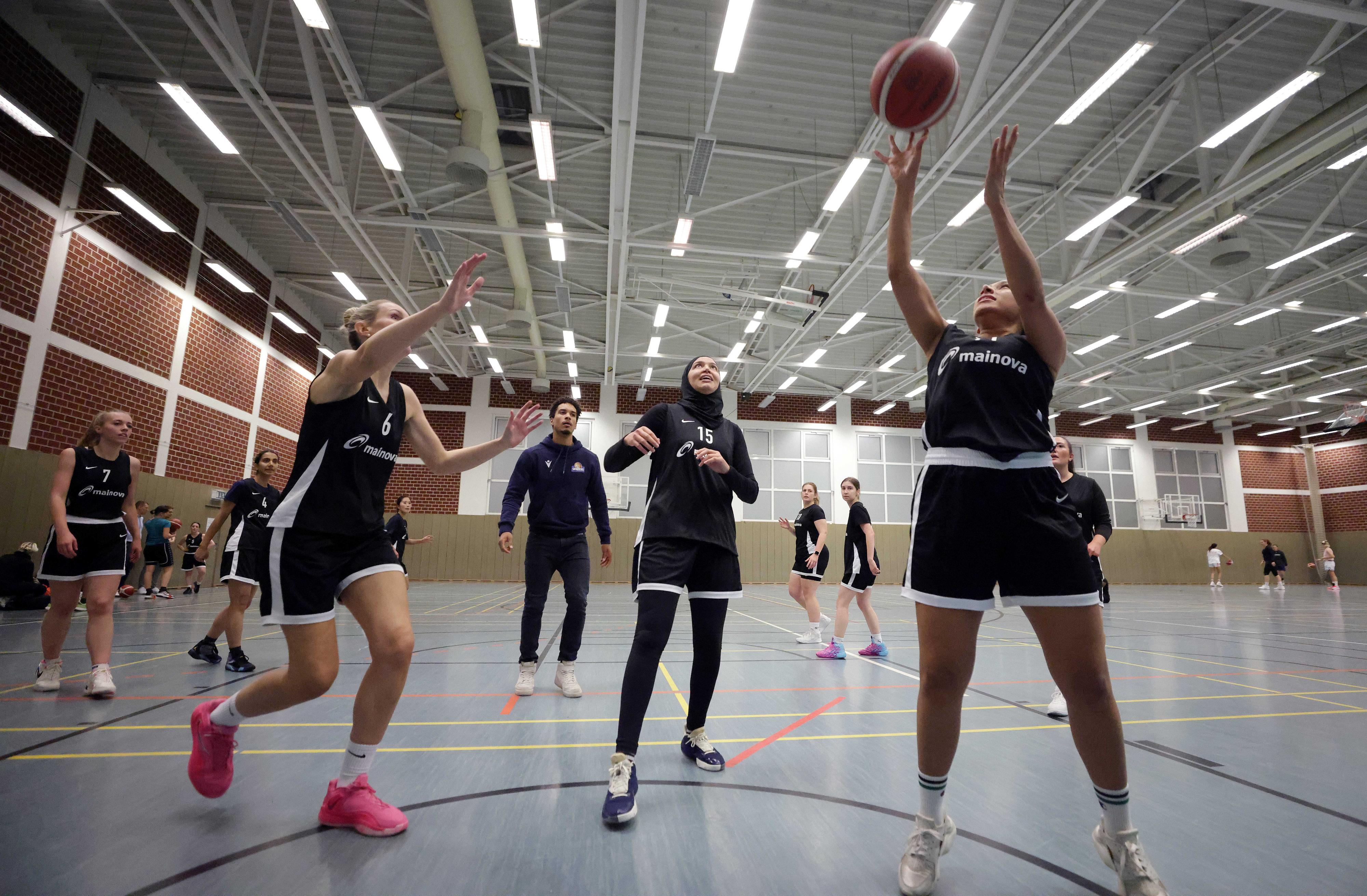 Damen-Mannschaft der FTG Frankfurt 