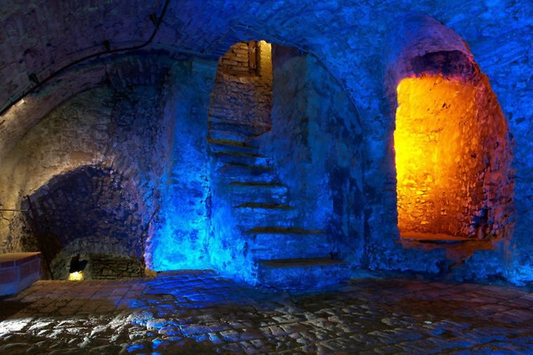 Bild des Oppenheimer Kellerlabyrinths