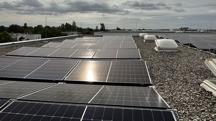 PV Anlage auf dem Frimendach