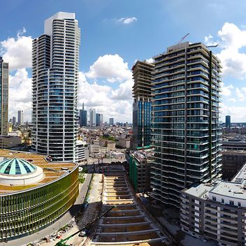 Panoramabild Güterplatz