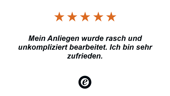 Eine Kundenbewertung der Mainova AG von der Plattform TrustedShops