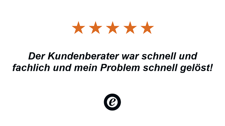 Eine Kundenbewertung der Mainova AG von der Plattform TrustedShops