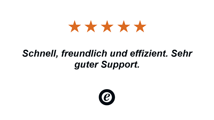 Eine Kundenbewertung der Mainova AG von der Plattform TrustedShops