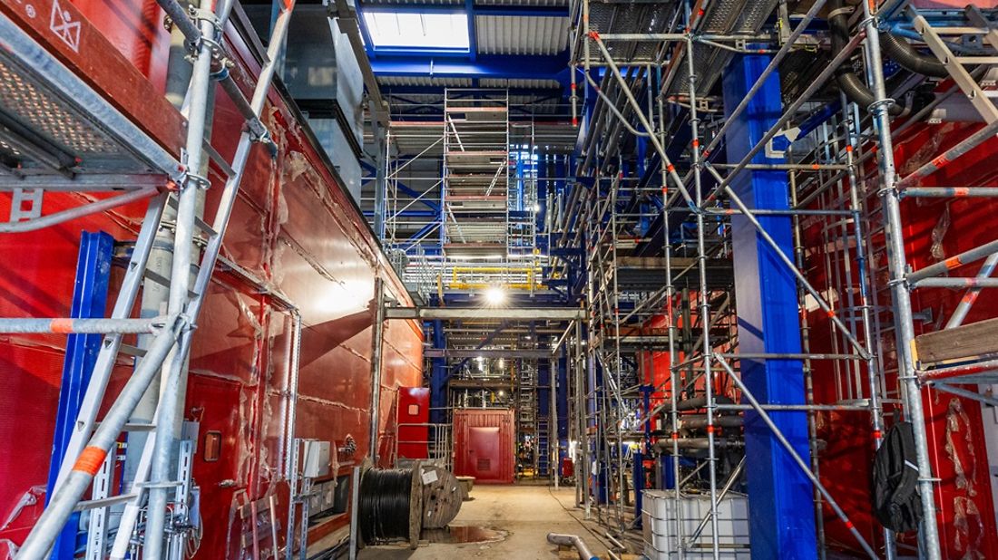 Umbau HKW West - Impressionen