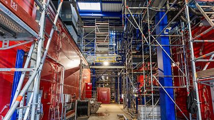 Umbau HKW West - Impressionen