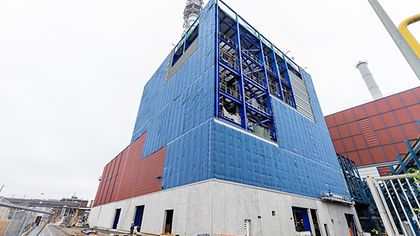 Umbau HKW West - Impressionen