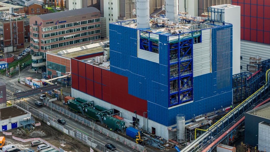 Umbau HKW West - Impressionen