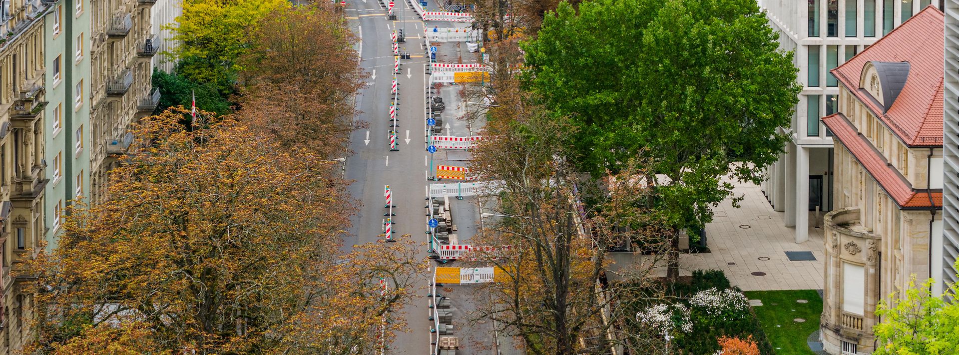 Luftaufnahme Bockenheimer Landstrasse