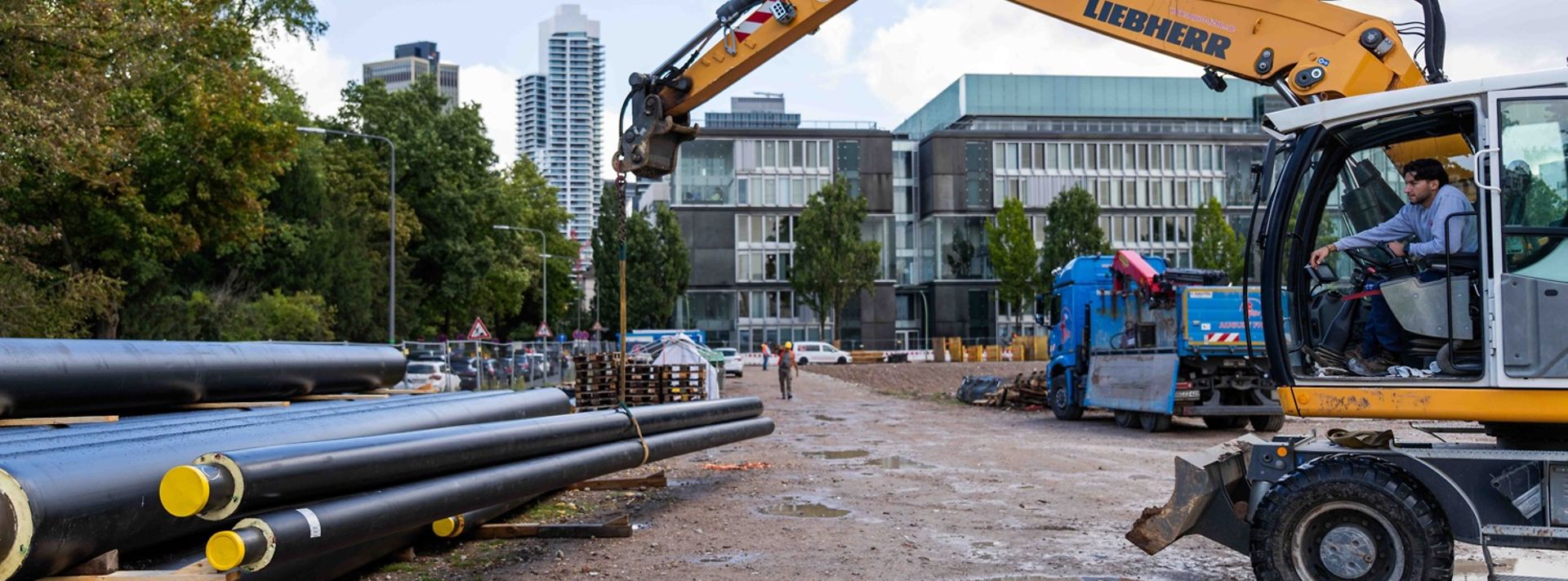 Baustelle Frankenallee