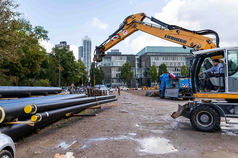 Baustelle Frankenallee