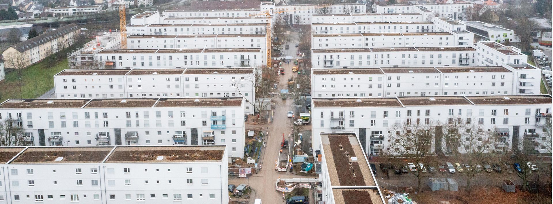 Mainova Fernwärmeverbund versorgt Frankfurter Platensiedlung